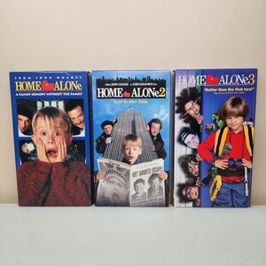 Home Alone Movie Collection VHS Set